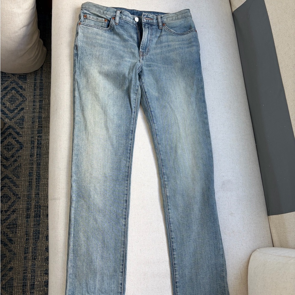 Outerknown Jeans 31x32 Ambassador Slim Fit Stretch S.E.A Light Blue Wash Jeans